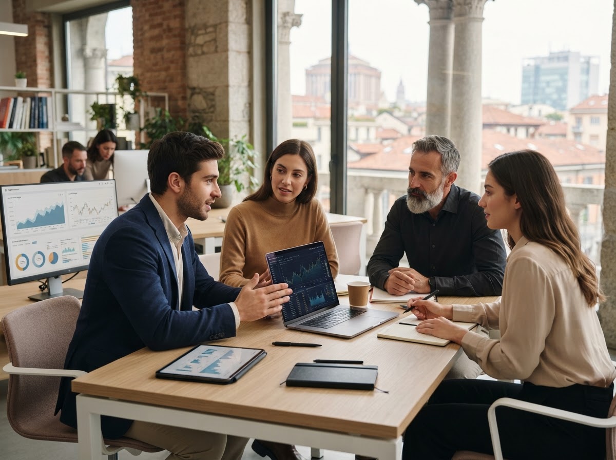 Sapienzalnvest team al lavoro sull'analisi dei dati